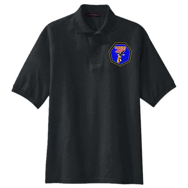 7-101 Printed Polo - Silk Touch Polo Thumbnail