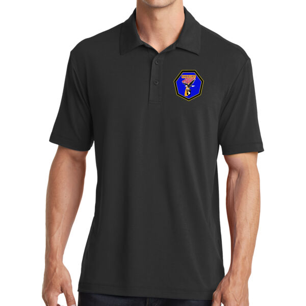 7-101 Printed Polo - Cotton Touch  Performance Polo Thumbnail