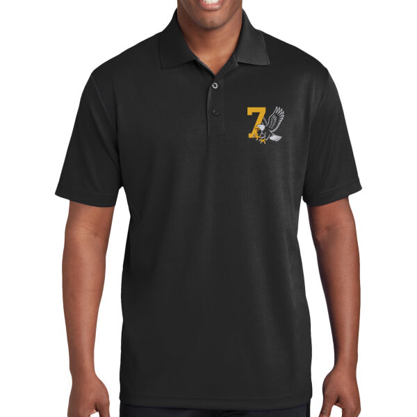 Eagle 7 Embroidery - PosiCharge ® RacerMesh ® Polo Thumbnail