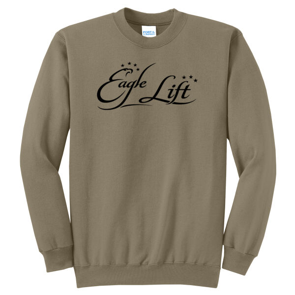 7-101 AVN REG: NOT AUTHORIZED- CIVILIAN ONLY - Core Fleece Crewneck Sweatshirt Thumbnail