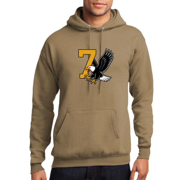 7-101 AVN REG: NOT AUTHORIZED- CIVILIAN ONLY - Core Fleece Pullover Hooded Sweatshirt Thumbnail